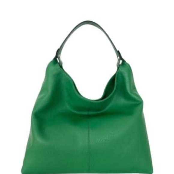 SB85881 VERDE HOBO 💯 ITALIAN LEATHER 🇮🇹